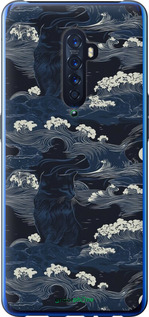 2D пластиковий чехол Морська тематика у стилі арт-деко для Oppo Reno 2 - 6520t-1864 изображение 