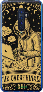 Силіконовий чехол The Overthinker для Oppo Reno 2 - 6774u-1864 изображение 