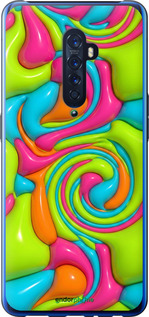 2D пластиковый чехол Y2K Jelly Dream для Oppo Reno 2 - 6780t-1864 изображение 