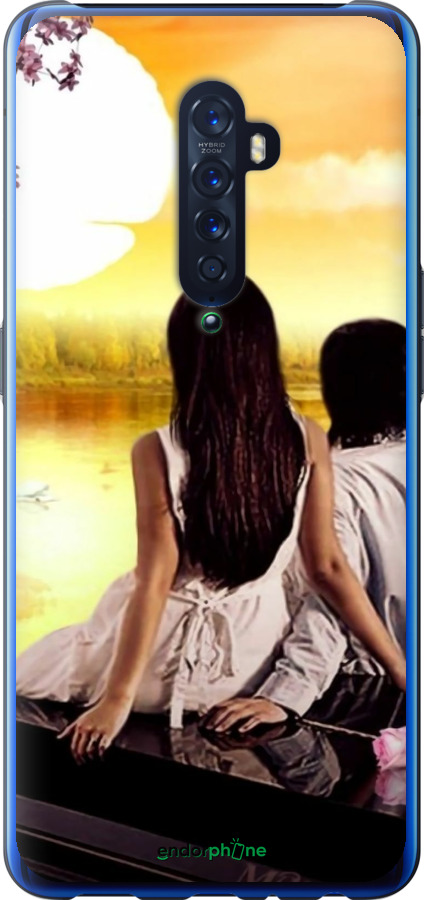 2D пластиковый чехол Sunset для Oppo Reno 2 - 6607t-1864 изображение 