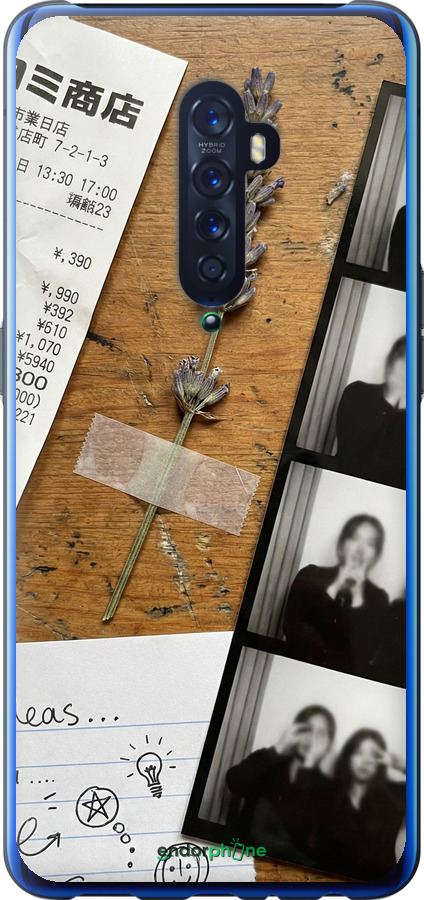 Силіконовий чехол Aesthetic Scrapbook Collage для Oppo Reno 2 - 6773u-1864 изображение 