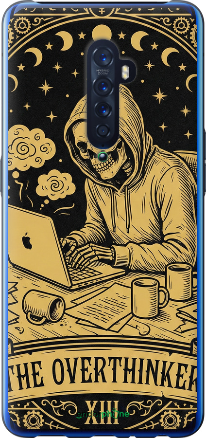 Силіконовий чехол The Overthinker для Oppo Reno 2 - 6774u-1864 изображение 