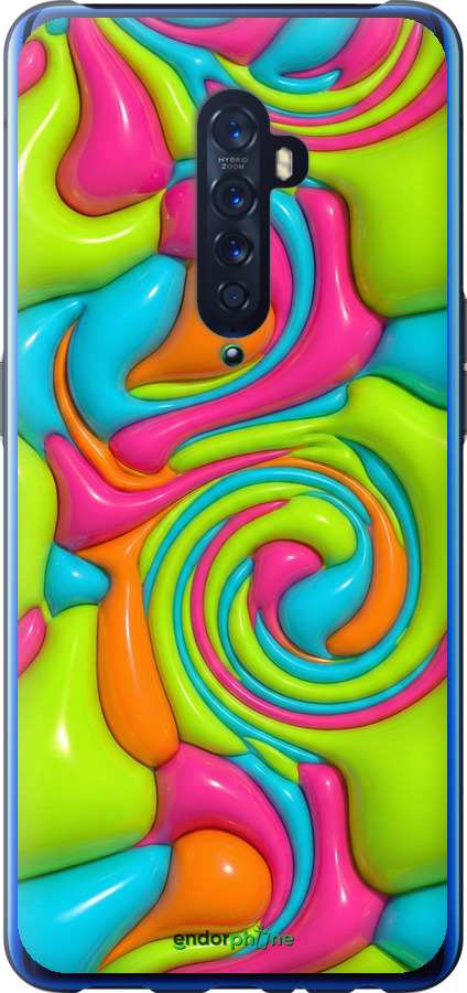 2D пластиковый чехол Y2K Jelly Dream для Oppo Reno 2 - 6780t-1864 изображение 