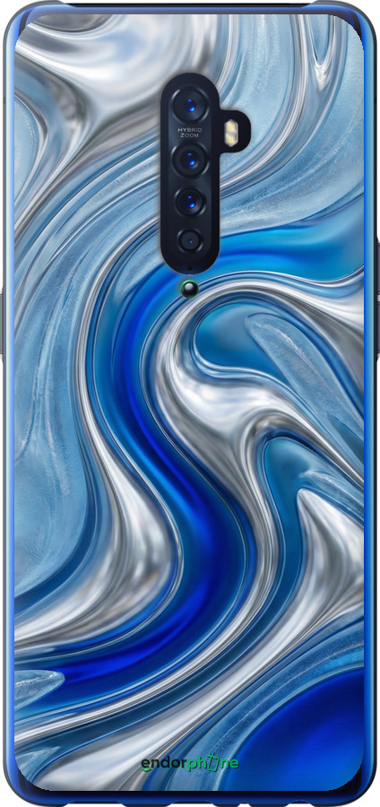 Силіконовий чехол Liquid Chrome для Oppo Reno 2 - 6781u-1864 изображение 