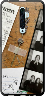 TPU чехол Aesthetic Scrapbook Collage для Oppo Reno 2Z - 6773b-1867 изображение 