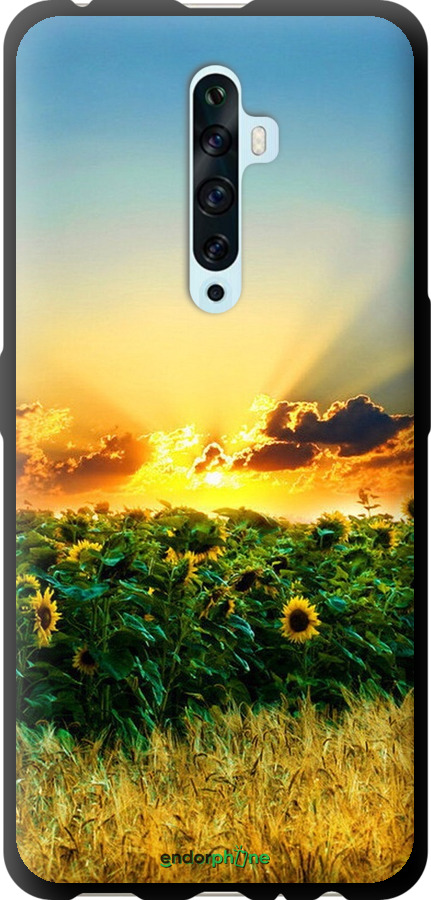 

TPU чорний чохол "Україна" для Oppo Reno 2Z