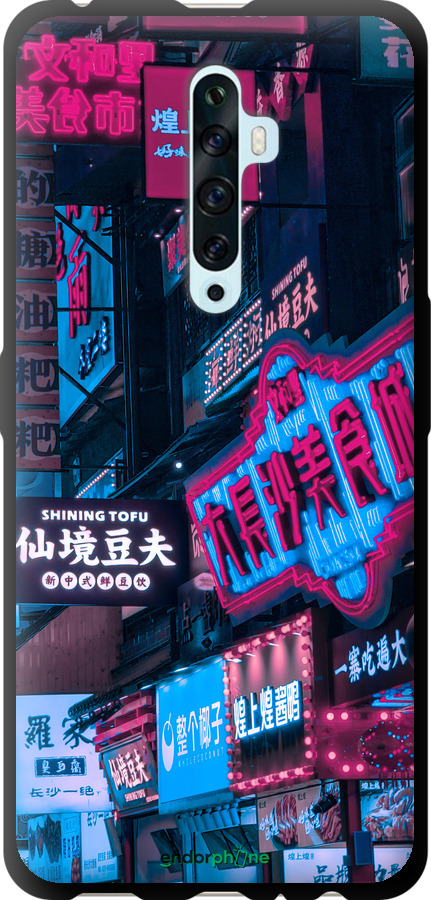 TPU чехол Hong Kong City для Oppo Reno 2Z - 5536b-1867 изображение 
