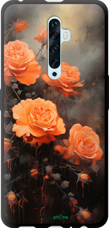 TPU чехол Оранжеві троянди для Oppo Reno 2Z - 5944b-1867 изображение 