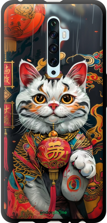 TPU чехол China Cat v2 для Oppo Reno 2Z - 6135b-1867 изображение 
