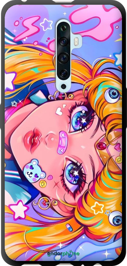 TPU чехол Сейлор Мун 4 для Oppo Reno 2Z - 6353b-1867 изображение 