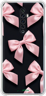 Силикон с усиленными углами чехол Coquette Ribbons Dark Coquette для Oppo Reno 2Z - 6767sp-1867 изображение 