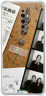 Силіконовий протиударний с посиленими кутами чехол Aesthetic Scrapbook Collage для Oppo Reno 2Z - 6773sp-1867 изображение 