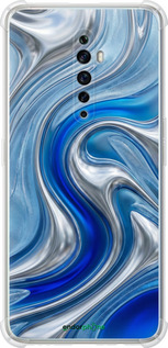 Силіконовий протиударний с посиленими кутами чехол Liquid Chrome для Oppo Reno 2Z - 6781sp-1867 изображение 