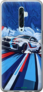 2D пластиковый чехол БМВ для Oppo Reno 2Z - 6292t-1867 изображение 