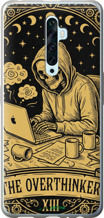 2D пластиковый чехол 'The Overthinker' для Oppo Reno 2Z изображение 2