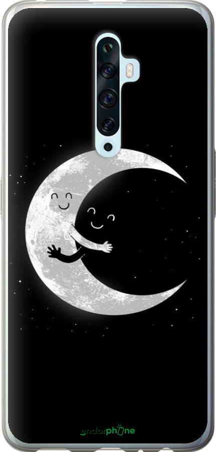 Силіконовий чехол Місячні обійми для Oppo Reno 2Z - 6508u-1867 изображение 