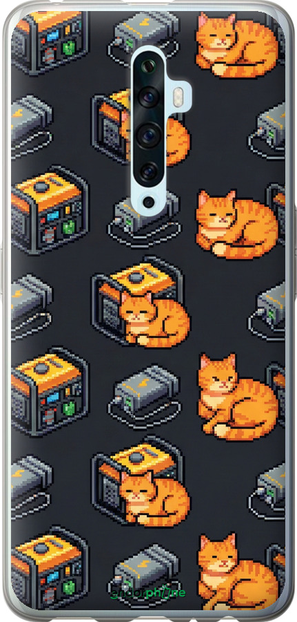 2D пластиковый чехол Autonomous Zone для Oppo Reno 2Z - 6771t-1867 изображение 