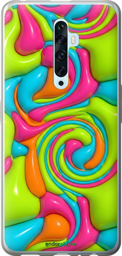 2D пластиковий чехол Y2K Jelly Dream для Oppo Reno 2Z - 6780t-1867 изображение 