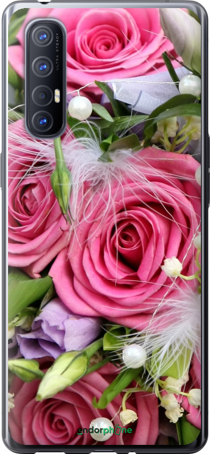 

2D пластиковий чохол "Ніжність" для Oppo Reno 3 Pro, Рожевий