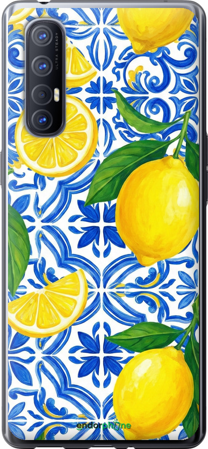 2D пластиковий чехол Grocery Girl Italian Summer для Oppo Reno 3 Pro - 6766t-1878 изображение 