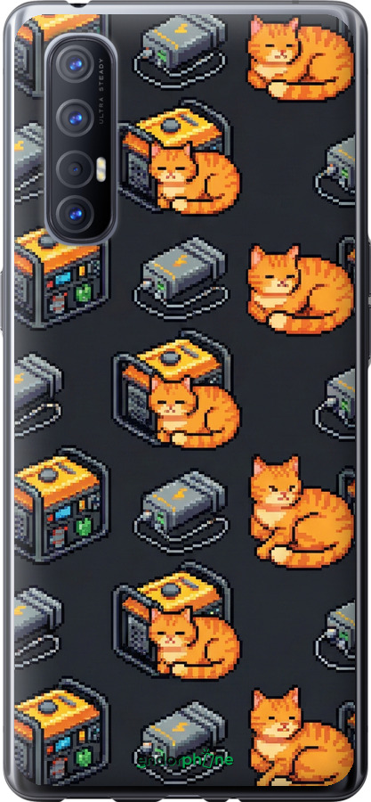 2D пластиковий чехол Autonomous Zone для Oppo Reno 3 Pro - 6771t-1878 изображение 