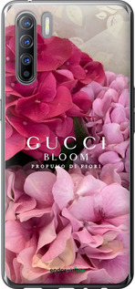 Силіконовий чехол Гучи для Oppo Reno 3 - 6341u-1901 изображение 
