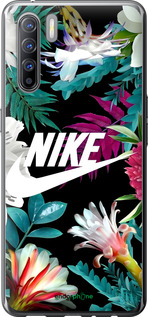 Силіконовий чехол Nike для Oppo Reno 3 - 6378u-1901 изображение 
