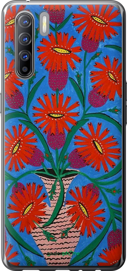 2D пластиковый чехол Примаченко для Oppo Reno 3 - 5909t-1901 изображение 