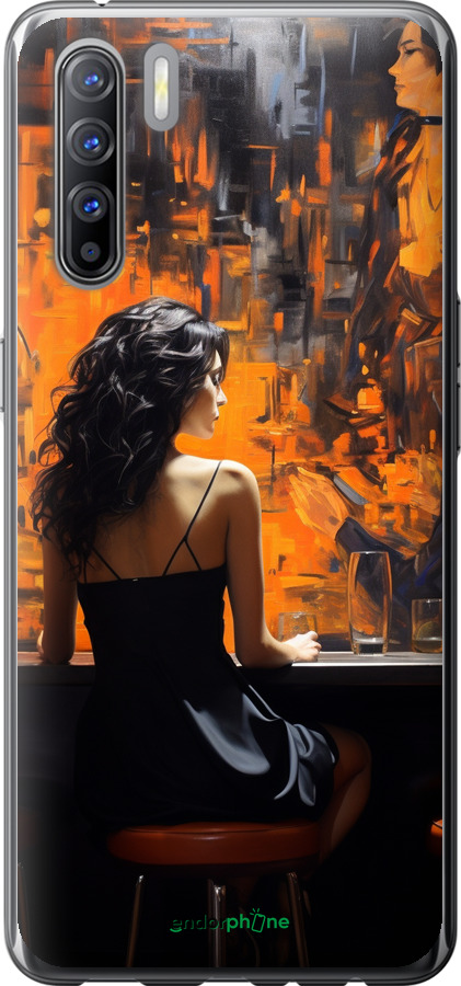 Силіконовий чехол Чохол для телефону для Oppo Reno 3 - 5962u-1901 изображение 