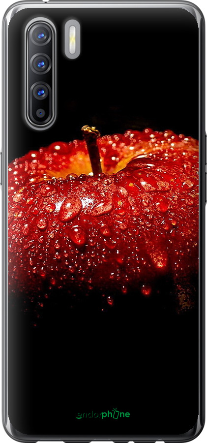 2D пластиковый чехол Яблоко для Oppo Reno 3 - 6022t-1901 изображение 