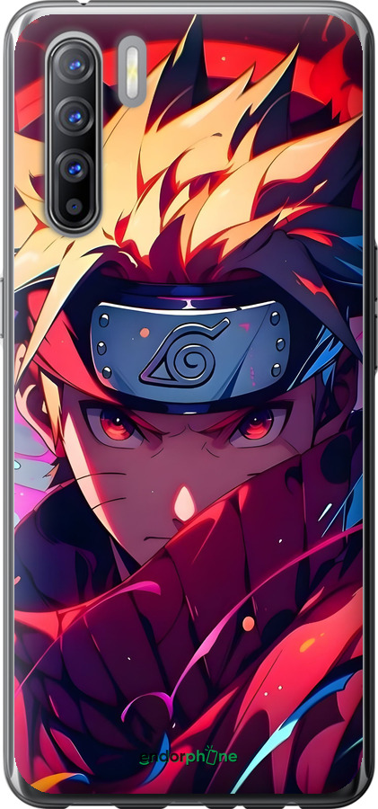 Силиконовый чехол Наруто для Oppo Reno 3 - 6274u-1901 изображение 