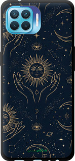 TPU чехол Celestial Harmony: Sun & Moon Gold Mystic Pattern для Oppo A93 - 6778b-2185 изображение 