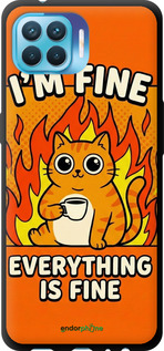 TPU чехол 'Funny Cat' для Oppo A93 изображение 5