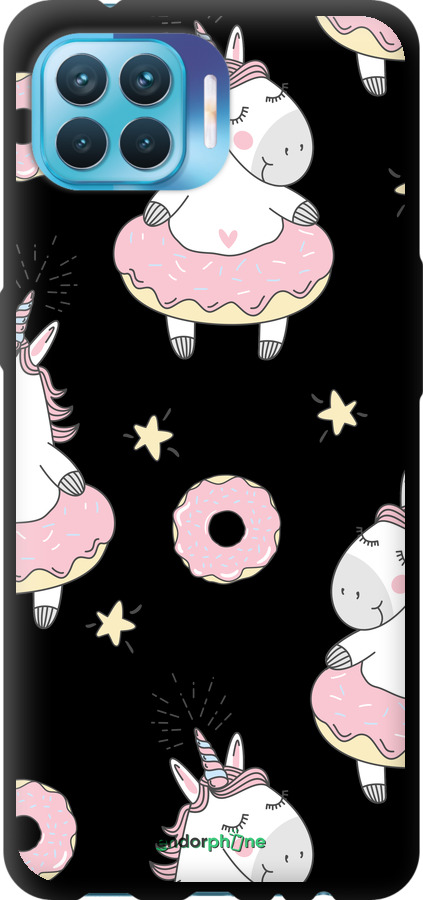 TPU чехол Единорожки для Oppo A93 - 4659b-2185 изображение 