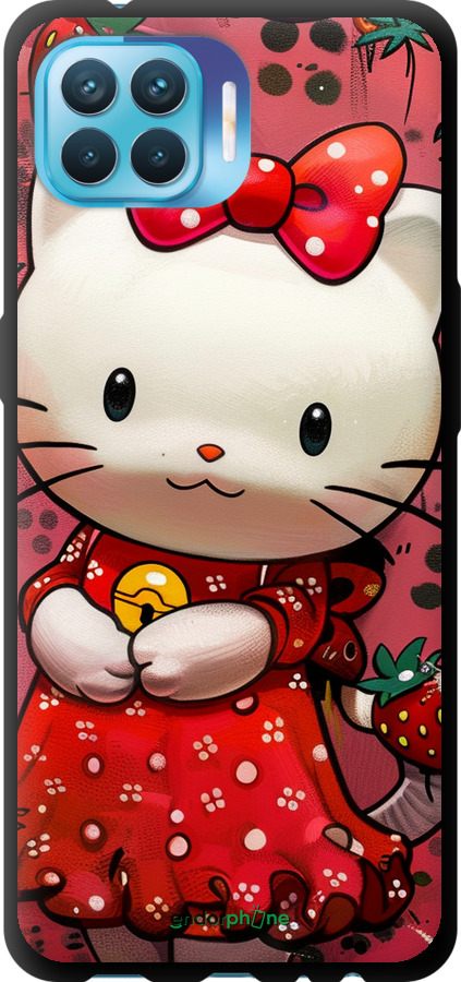 TPU чехол hello kitty1 для Oppo A93 - 6036b-2185 изображение 