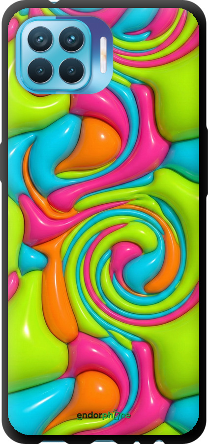 TPU чехол Y2K Jelly Dream для Oppo Reno 4 Lite - 6780b-2099 изображение 