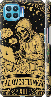 3D пластиковый матовый чехол The Overthinker для Oppo Reno 4 Lite - 6774m-2099 изображение 