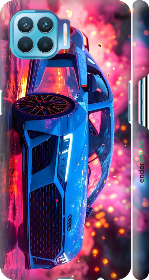 3D пластиковый матовый чехол Ауди для Oppo A93 - 6286m-2185 изображение 