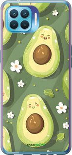 2D пластиковый чехол 'Авокадо' для Oppo Reno 4 Lite -  изображение 3