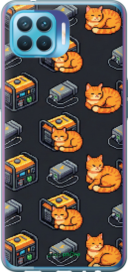 Силіконовий чехол Autonomous Zone для Oppo Reno 4 Lite - 6771u-2099 изображение 