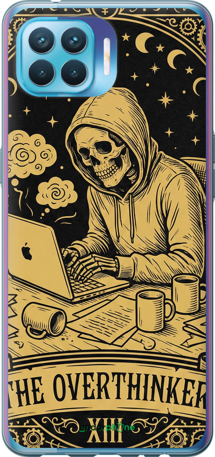 2D пластиковый чехол The Overthinker для Oppo Reno 4 Lite - 6774t-2099 изображение 