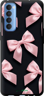 TPU чехол Coquette Ribbons Dark Coquette для Oppo Reno 4 Pro - 6767b-2024 изображение 