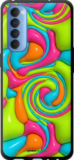 TPU чехол Y2K Jelly Dream для Oppo Reno 4 Pro - 6780b-2024 изображение 