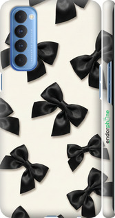 3D пластиковый матовый чехол Dark Coquette для Oppo Reno 4 Pro - 6765m-2024 изображение 