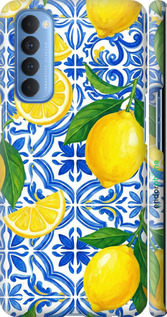 3D пластиковый матовый чехол Grocery Girl Italian Summer для Oppo Reno 4 Pro - 6766m-2024 изображение 