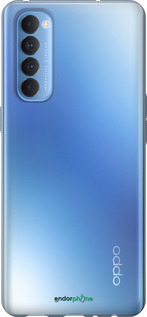 2D пластиковий чохол 'Прозорий' для Oppo Reno 4 Pro зображення 8