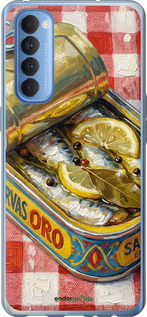 Силіконовий чохол 'Vintage Sardine Tin Phone' для Oppo Reno 4 Pro зображення 3