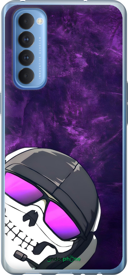 Силиконовый чехол Колл оф дюти для Oppo Reno 4 Pro - 6363u-2024 изображение 