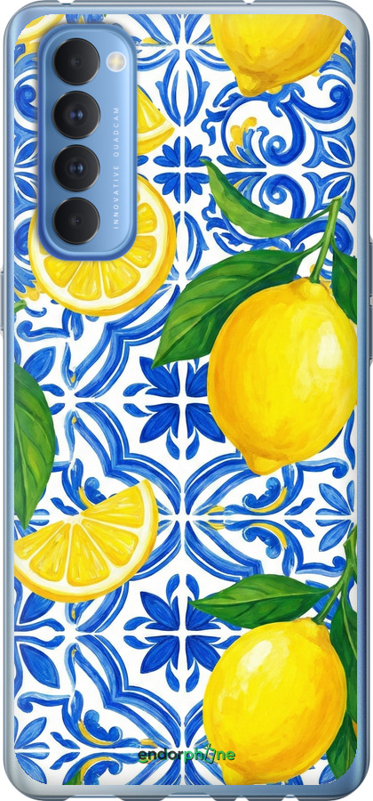 Силіконовий чехол Grocery Girl Italian Summer для Oppo Reno 4 Pro - 6766u-2024 изображение 