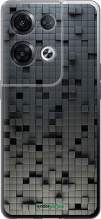 Силиконовый чехол Кубики для Oppo Reno8 Pro 5G - 1061u-2615 изображение 
